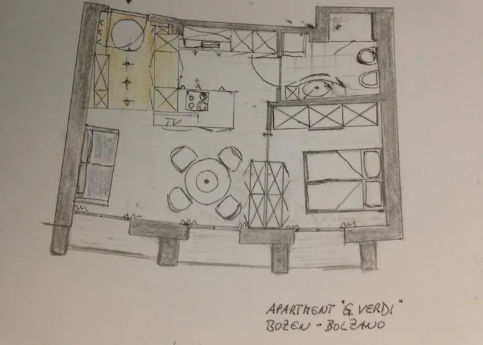 G.verdi Lägenhet Bolzano